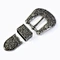 Belt Head Accessories Three-Piece Belt Buckle Set
